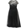 thumbnail image 2 of JS Collections Womens Embellished Gown Dress, Black, 4, 2 of 2