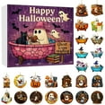thumbnail image 1 of Hallo-ween 2D Acrylic Countdown Ornaments, Reusable Hanging Tree Decorations, Easy-Open Sealed Windows, Festive Holiday Home & Party Decor for Family, Mantel, Classroom, 1 of 7