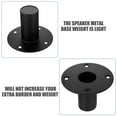 thumbnail image 3 of 2pcs Speaker Metal Stand Speaker Supply Loudspeaker iron Support Bases, 3 of 5