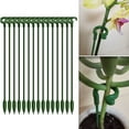 thumbnail image 3 of AYYUFE 10Pcs Potted Plant Support Stick Universal Good Support Lightweight Sunflower Vegetables Stem Glass Fiber Support Stick for Garden, 3 of 8