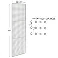 thumbnail image 2 of Azar 60"(H) x 16"(W) Pegboard Wall Panel Translucent Green 2/Pack 771660-GRE, 2 of 3