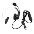 thumbnail image 4 of Auriculares USB con micrófono y cancelación de ruido Bling Bling para reuniones de negocios y oficina, 4 of 12