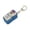 Blue B, variant on Pilot & Crew Alert Keychain EGPWS Warning Sound Simulator LED Aviation Cockpit Safety Button Ideal Gift for Aviation Fans