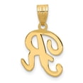 thumbnail image 4 of 14k Yellow Gold R Script Initial Pendant, 4 of 5