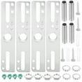 thumbnail image 1 of Kit de soporte de montaje de lámpara de 4 piezas Placa de luz de techo universal Soporte de montaje de barra transversal de luz Juego de accesorios de lámpara universal para iluminación de araña, 1 of 4