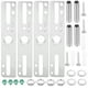 thumbnail image 1 of Kit de soporte de montaje de lámpara de 4 piezas Placa de luz de techo universal Soporte de montaje de barra transversal de luz Juego de accesorios de lámpara universal para iluminación de araña, 1 of 4