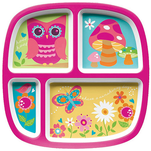 Mainstays Garden Divided Plate For Kid's