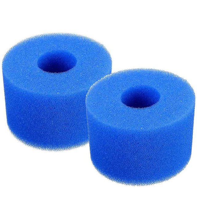CHAO 2 uds para filtro de piscina Intex tipo S1 filtro de bañera de hidromasaje de espuma reutilizable