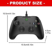 Ergonomic High Accurate Gaming Controller With Hall Triggering For Racing Game Multiple Platforms