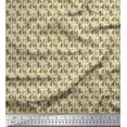 thumbnail image 1 of Soimoi Rayon Fabric Flower Artistic Print Sewing Fabric Yard 56 Inch Wide, 1 of 3