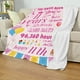 thumbnail image 4 of LHSHID Happy 16th Birthday Throw Blanket for Girls 16 Years Old Flannel Fleece Blanket Sixteenth Birthday Gift Ideas Decoration for Teen Daughter Niece Granddaughter 50x60in, 4 of 6