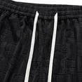 thumbnail image 6 of CQONEPT Big and Tall Straight Leg Pants for Mens Casual Work Lightweight Breathable Pant Drawstring Fall Winter Outdoor Trousers with Pockets Black 2XL, 6 of 7
