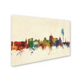thumbnail image 2 of Trademark Fine Art 'Geneva Switzerland Skyline' Canvas Art by Michael Tompsett, 2 of 3
