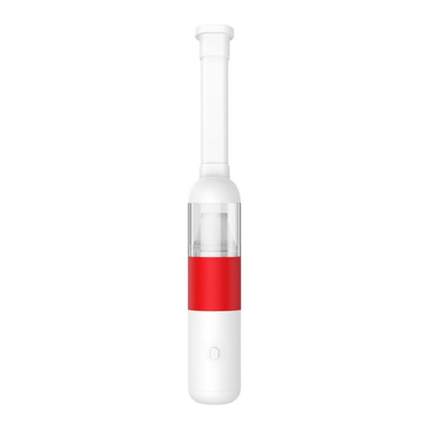 Aspirador inalámbrico para automóvil, 20000PA Aspirador pequeño 130ml Cubo de basura 40000R / Min Aspirador de mano para el hogar 30 Min Trabajo Pet , ROJO Sunnimix aspiradora de coche