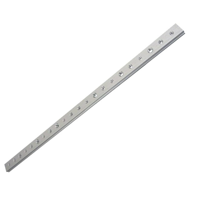 Herramientas de Bricoje Sunnimix Tope de Riel de Inglete 30/45 Tipo 450 Mm Color Plata