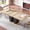 Natural Oak, variant on 63″–79″ Extendable Round Dining Table for 6-8, Modern Dining Table with Removable Leaves, Kitchen Table with Hidden Space for Kitchen Living Room, White