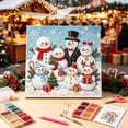 thumbnail image 2 of PLPPYFS DIY Christmas Pearl Diamond Art Kit, Home Wall Decor Art Craft Kit, Holiday Christmas Wall Decor, Handmade Home Decoration Gift, Beginner DIY Seasonal Party Gift 3D Pearl Sparkle, 2 of 6