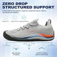 thumbnail image 3 of OrthoComfoot Men's Orthopedic Wide Barefoot Shoes, Comfortable Arch Support Wide Toe Box Zero Drop Walking and Training Sneakers, 3 of 6