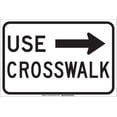 thumbnail image 1 of BRADY 129449 Traffic Sign,12 x 18In,Black/White G9452387, 1 of 2
