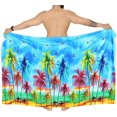 thumbnail image 4 of HAPPY BAY Men's Swim Trunk Bathing Suit Sarong Pareo Wrap One Size Sea, Beach Summer Vacation Party, 4 of 5