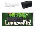 thumbnail image 3 of Disketp Merry Christmas Gaming Mouse Mat Long Extended Mouse Pad Desk Mat Non-Slip Rubber Mice Pads Stitched Edges(315.5 x 16 x 0.12 Inches), 3 of 8
