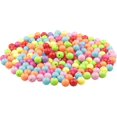 thumbnail image 1 of 200pcs 12mm Craft Beads Colorful Small Acrylic Plastic Beads, 1 of 5