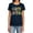 Navy, variant on Superman Sm Covers Women's T Shirt, Royal, Small