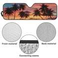 thumbnail image 6 of HUIACONG Foldable Windshield Sun Shade Compatible with Jeep Wrangler Hunting Branches Sun Shade Keep Car Interior Cooler, 6 of 6