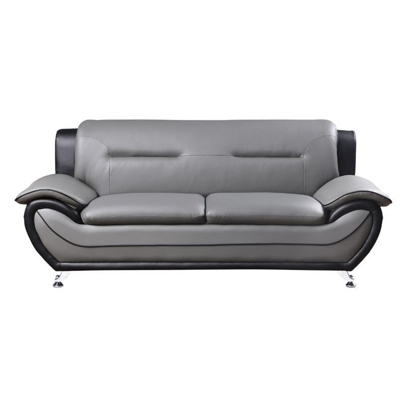 Lexicon Matteo Faux Leather Sofa In, How To Dye Faux Leather Furniture