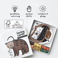 thumbnail image 3 of Wee Gallery Tarjetas de cordones de animales del bosque para niños pequeños Actividad de tablero de costura para niños Actividad de viaje para niños para mejorar las habilidades motoras Identificación, 3 of 5