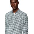 thumbnail image 3 of Camisa Tommy Hilfiger de manga larga de popelina con botones para hombre, 3 of 4