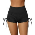 thumbnail image 1 of Charmo Short de Bain pour Femmes à Bord Festonné, Short de Planche à Cordon, Bas de Maillot de Bain, 1 of 8