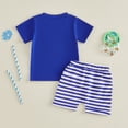 thumbnail image 4 of Xudanell Lover Boy Baby Outfit Cute 3t Boy Clothes Cool Toddler Tops Shorts Baby Outfits Breathable Activewear, 4 of 5