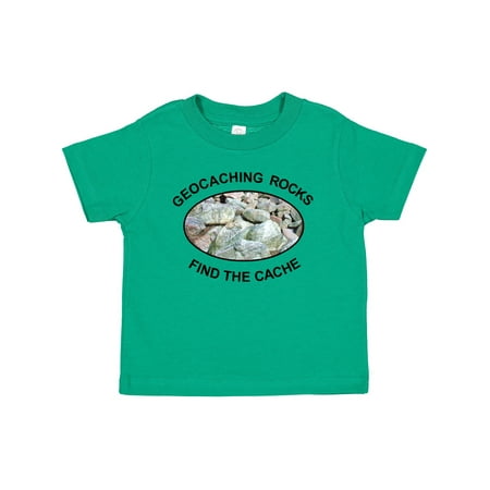 

Inktastic Geocaching Rocks Rocks Gift Toddler Boy or Toddler Girl T-Shirt