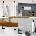 thumbnail image 4 of Portarrollos de Papel de Cocina 2 Piezas, Acero Inoxidable Soporte de Papel, Soporte para Toallas de Papel Instalación sin Taladro, Autoadhesivos Portarrollos para Baño y Cocina, 4 of 4