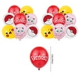 thumbnail image 4 of Pikachu Anime Pocket Monsters Cartoon Birthday Party Decorations Bundle Includes Banner, 12 Mini Cupcake Toppers, 1 Large Cake Topper & 16 Latex Balloons, 4 of 4