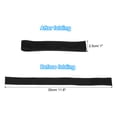 thumbnail image 2 of Uxcell Boot Straps 4 Pack Elastic Ankle Straps Pants Leg Bands Black 12", 2 of 7