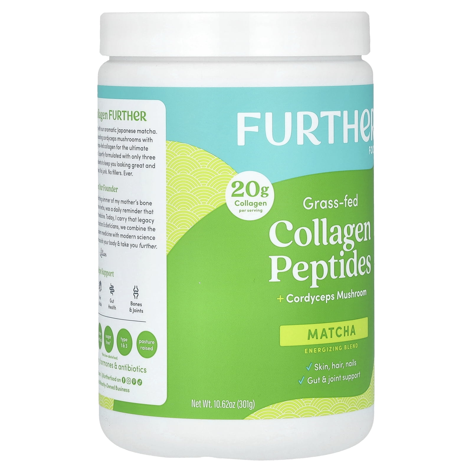 Further Food Matcha Collagen Peptides Powder