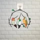 thumbnail image 5 of Artesanías de jardín Aleación de goteo de aceite de doble cara decoración colgante de pájaro | Atrapasol de metal hecho a mano | Decoración colgante colorida para el hogar | Incluye cadena | Idea de, 5 of 8