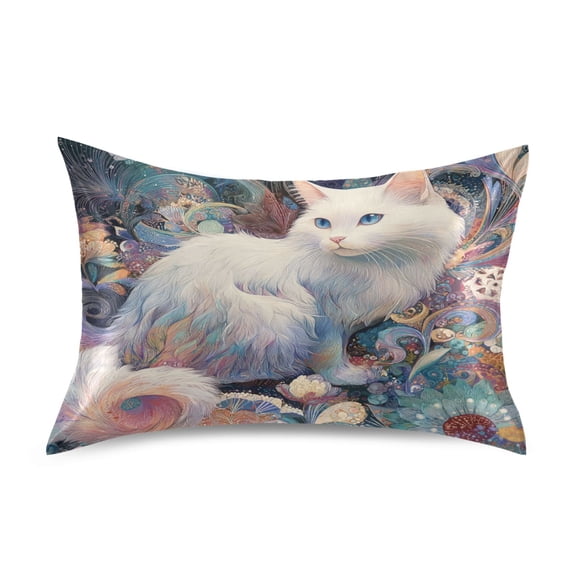 Silky Satin Standard Pillowcases For Hair And Skin Dusty Purple