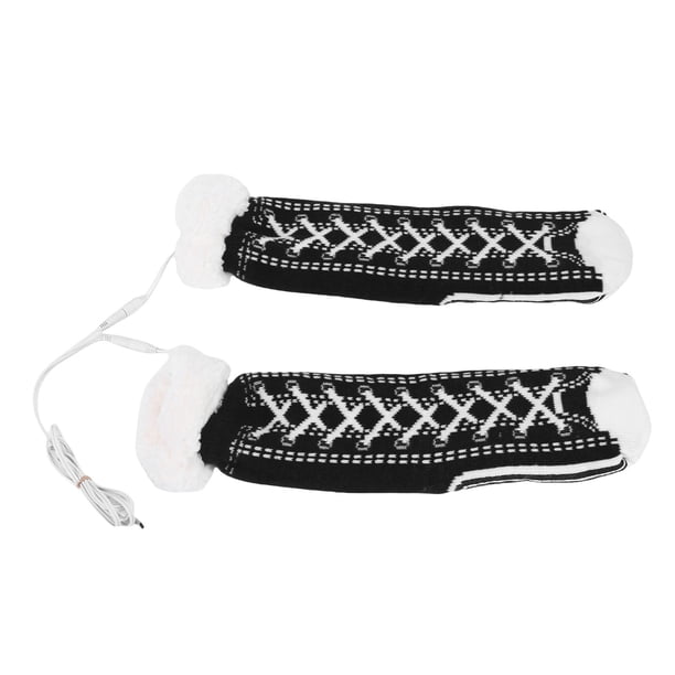 Calcetines Térmicos, Forro Ultra Suave, Calentadores De Pies Acogedores, Calcetines Térmicos De Lana De Talla única De 40 A 50 Grados Celsius Para Invierno En Interiores,