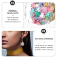 thumbnail image 2 of FRCOLOR 10 Pcs Trendy Charms Jewelry DIY Earring Earring Charms 2X1.5CM, 2 of 8