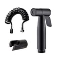 thumbnail image 2 of Naiovety Pulverizador de grifo de bidé de baño, cabezal de ducha de mano de acero inoxidable 304, accesorio de pulverización mejorado para pulverizador Juegos de accesorios de baño Typ 3 Naiovety HA012652-03B, 2 of 6