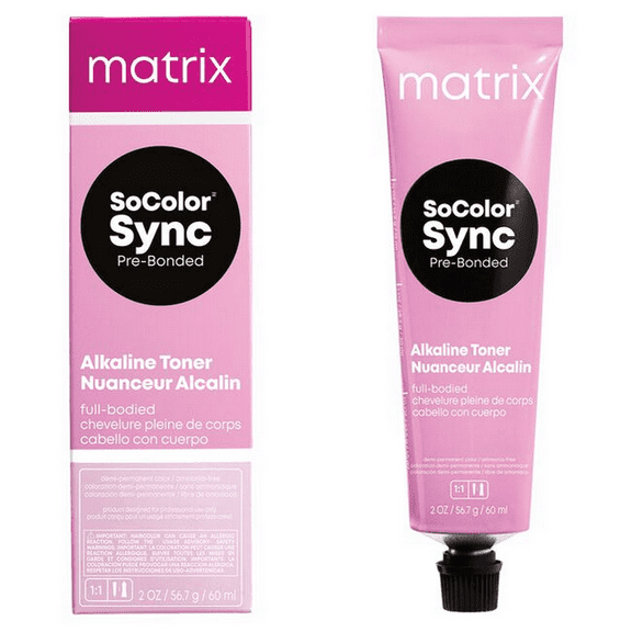 Matrix SoColor Sync Alkaline Toners 2 oz-4T Dark Brown Titanium