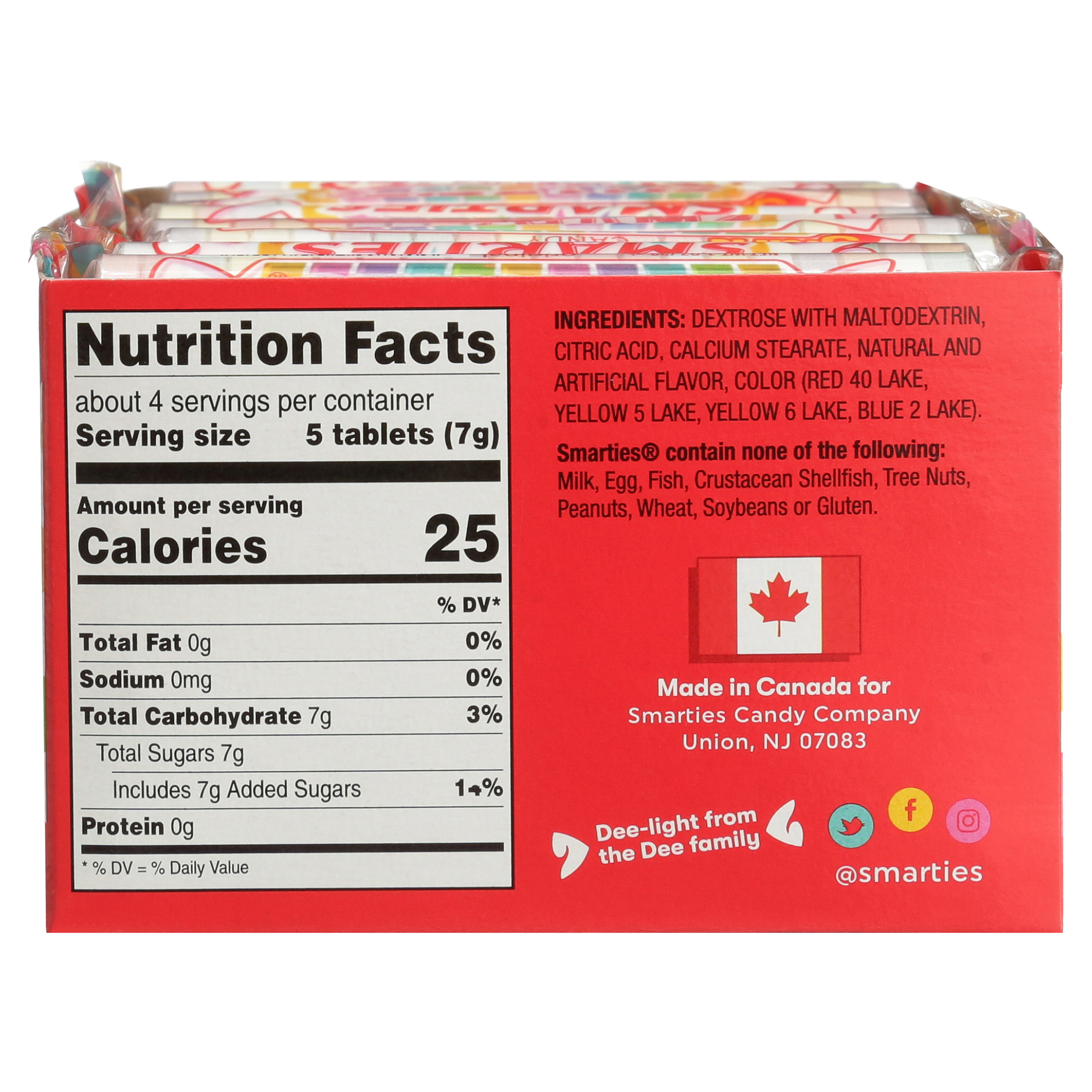 Smarties Candy Rolls, Giant, 36 Count - image 2 of 8