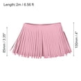 thumbnail image 2 of Unique Bargains 2 Yards 4 Inch Faux Leather Fringe Trim Tassel Fringe for Sewing, Pink, 2 of 6