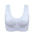 thumbnail image 2 of Travelwant Seamless Mesh Lace Bras for Women Wirefree Comfortable Padded Lift Push Up Thin Soft Back Smoothing Bra, 2 of 6