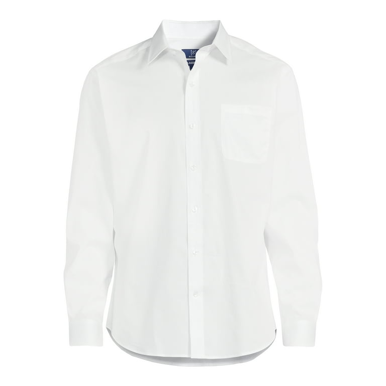 QUARTER BUTTON SHIRT Mens/long Sleeve Shirt/classic Shirt