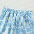 thumbnail image 5 of TOWED22 Girl Pajamas Silk Pjs Shirt Tops Shorts 2Piece Set Toddler Kids Little Girl Nightgown Gift,4-5 Y, 5 of 7