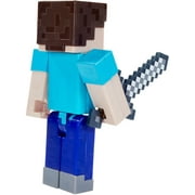 Minecraft Biome Builds Steve Figure, 3.25-inch Scale with Accessory
